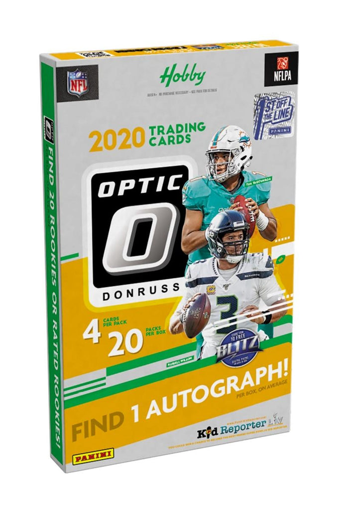 2020 NFL Panini Donruss Optic Football 1st Off The Line FOTL Box
