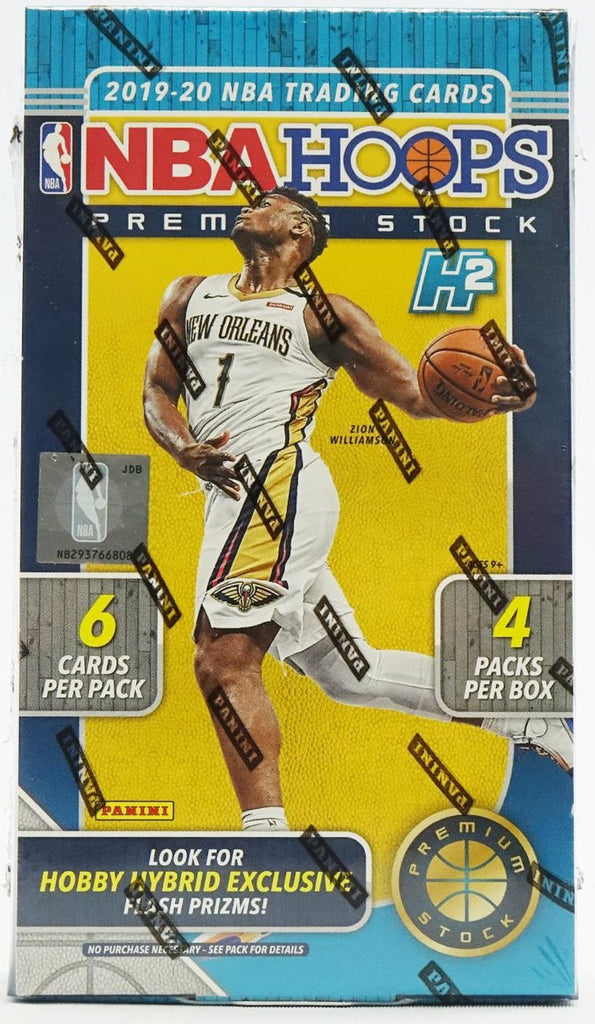 2019-20 NBA Panini Hoops Premium Hybrid H2 Hobby Box