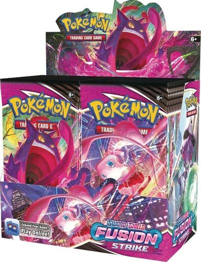 Pokemon Sword and Shield Fusion Strike Booster Display Box