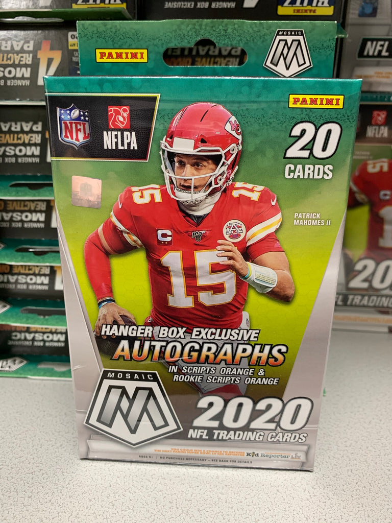 2020 Panini Mosaic Football Hanger Box (Reactive Orange Parallels)